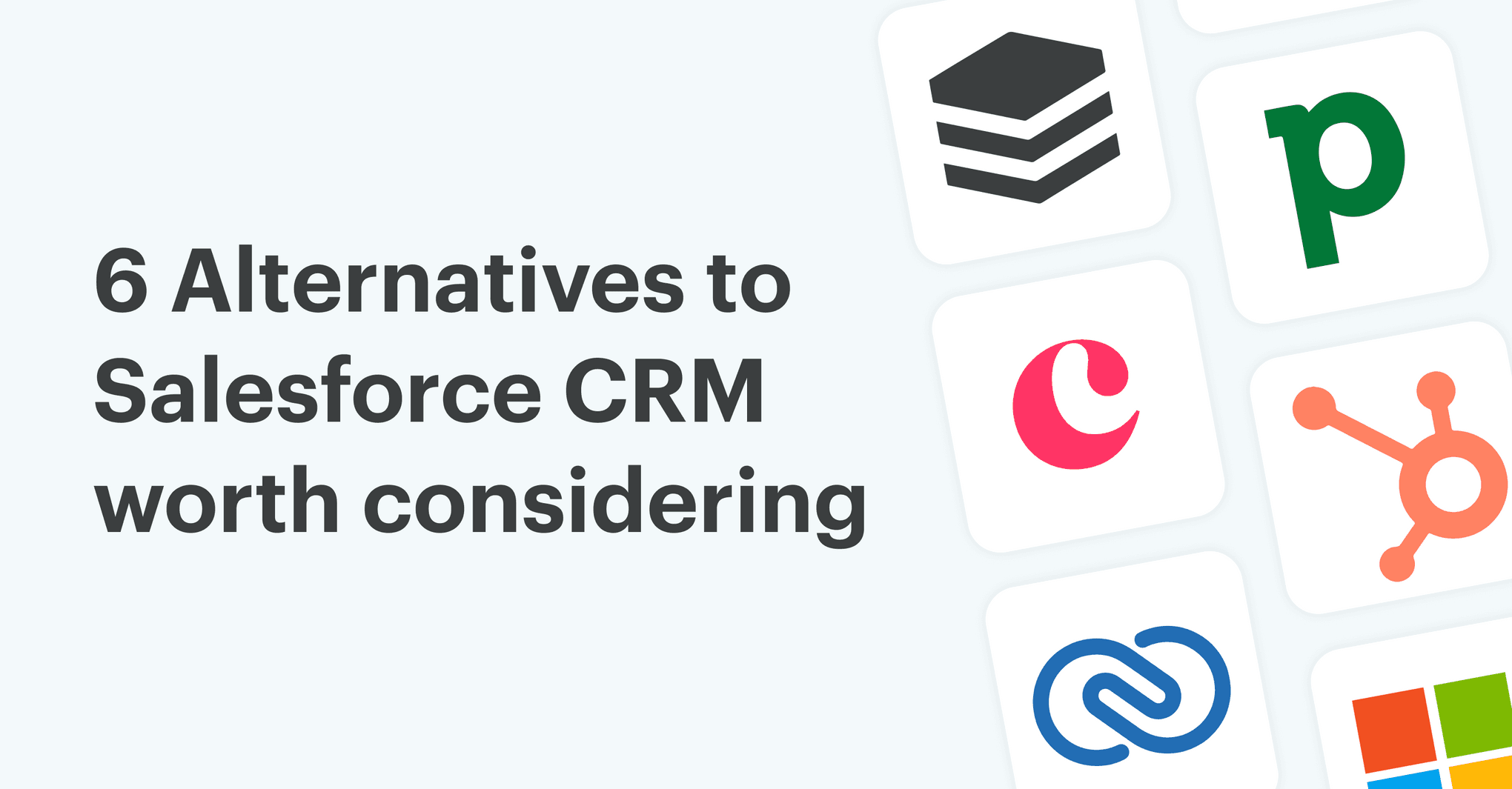Featured image: 6 Alternatives to Salesforce CRM worth considering